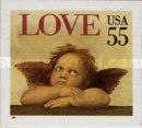 "Cherub" (detail from Sistine Madonna by Raphael)
