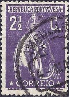 Ceres Issue of Portugal Overprinted in Black or Carmine