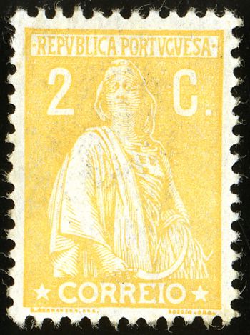 Ceres Issue of Portugal Overprinted