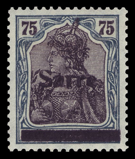 Germania, overprint 'Sarre'