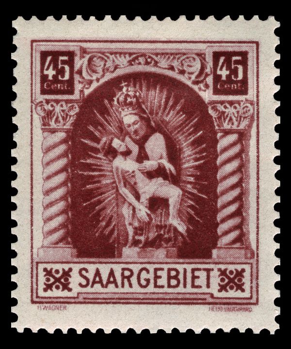 Pieta in the chapel of Blieskastel