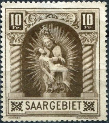 Pieta in the chapel of Blieskastel