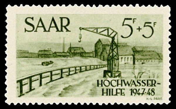 Harbour in Saarbrücken