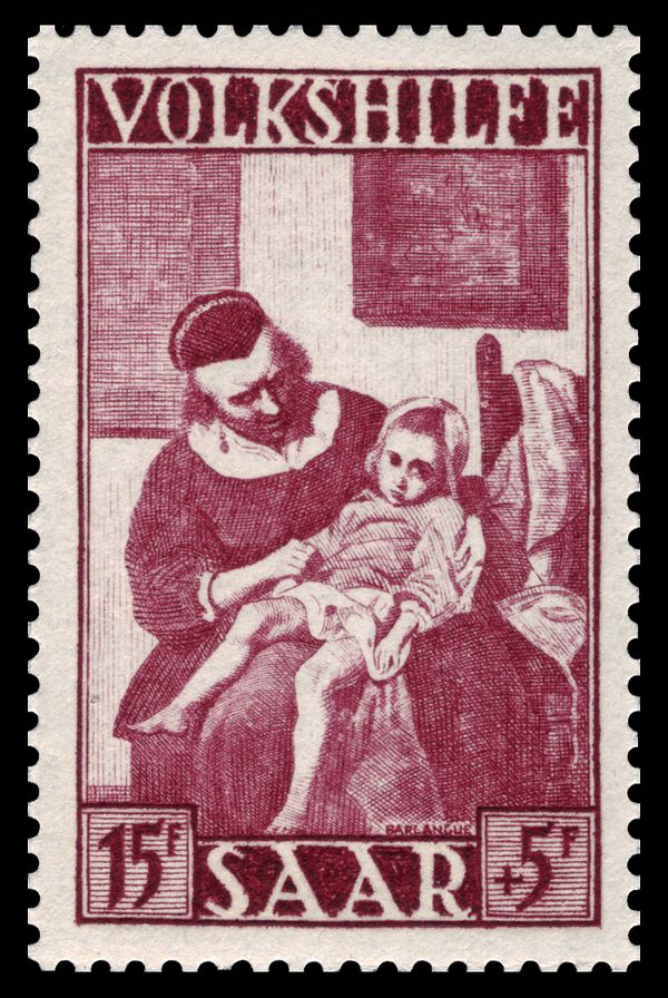 The sick child