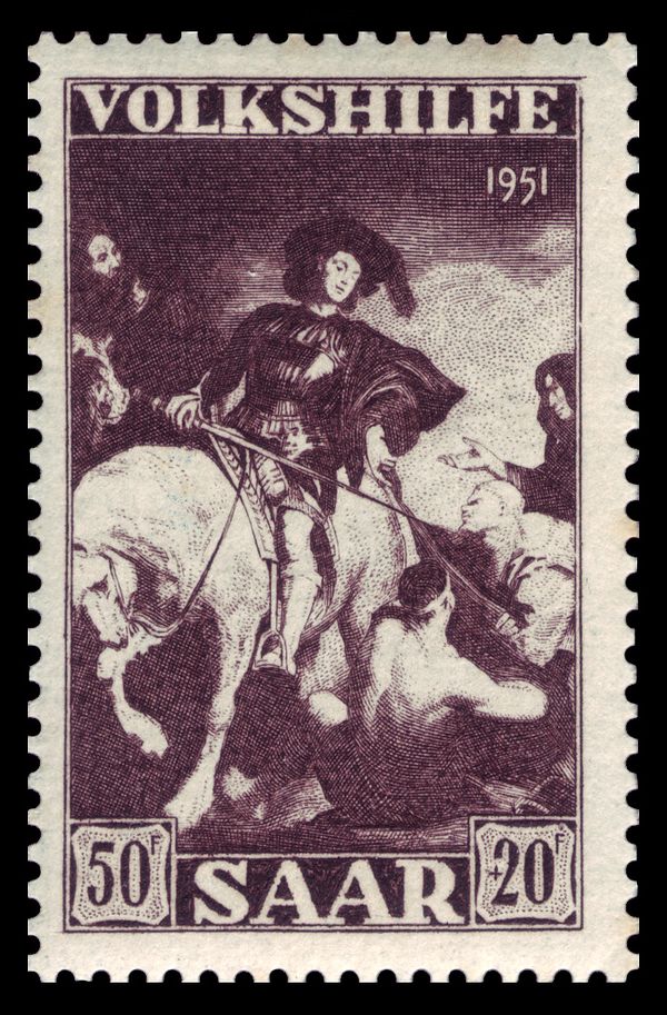 van Dyck: "St. Martin cuts his coat"