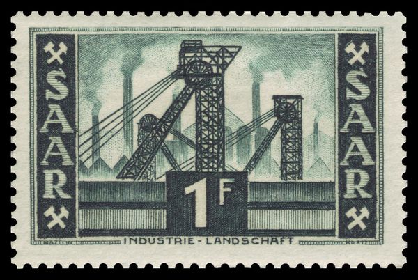 Colliery shafthead