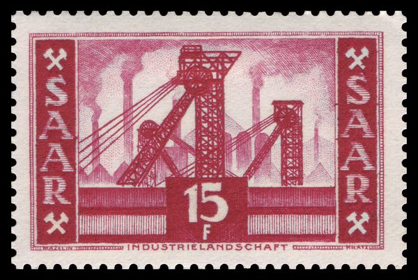 Colliery shafthead (with inscription)