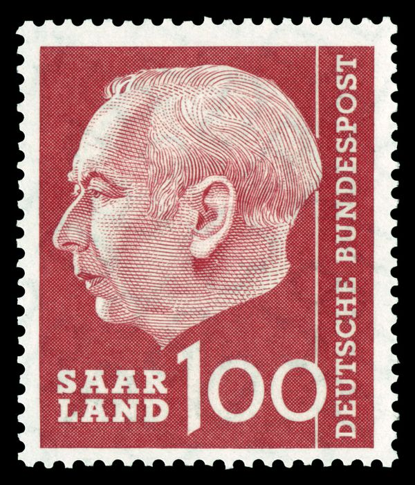 Prof. Dr. Theodor Heuss (1884-1963), 1st Federal President