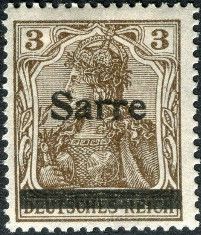 Monument of Emperor William I, Berlin overprinted by SARRE