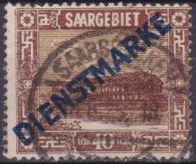 Pottery, Mettlach / o'prnt(B) DIENSTMARKE