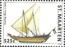 Pearling dhow, c. 1900