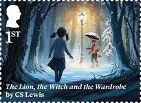Scene from The Lion, the Witch and the Wardrobe by CS Lewis