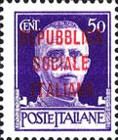 King Vittorio Emanuele III Facing Front - Ovpt.