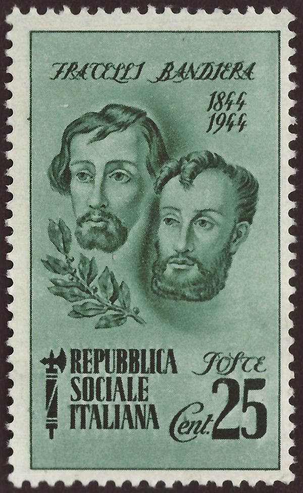 Portrait of Brothers Attilio and Emilio Bandiera
