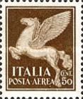 Airmail, Pegasus . Ovpt. G.N.R., Verona Issue