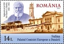 European Danube Commission, Sulina; Charles Augustus Hartley