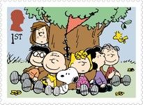 Peanuts Gang under Tree
