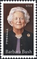 Barbara Bush, First Lady of the USA 1989-1993