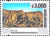 Sierra de Las Quijadas National Park, San Luis, Surcharged