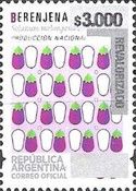 Berenjena (aubergine) - Solanum melongena, Surcharged