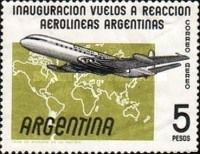 Inauguration of Flights with Jet Planes