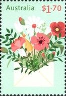 Flowers and Envelope