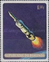 Rocket in space