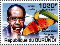 African Personalities - Léopold Sédar Senghor