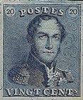 King Leopold I Type "Epaulettes" 10ct - Reprint