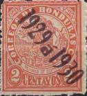 Ruins of Copan, overprinted