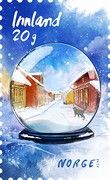 Snowglobe depicting Kampen