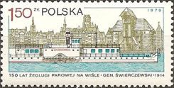 Steamer General Swierczewski and Gdansk, 1914
