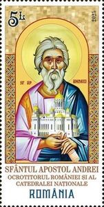 Mosaic Depicting Saint Andrew