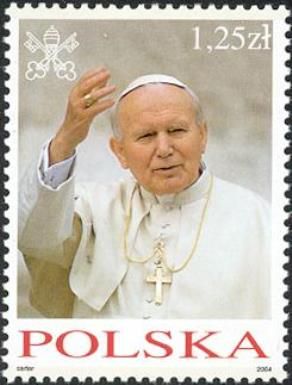 John Paul II with Arm raised