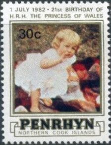Lady Diana as Baby