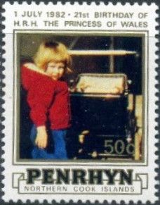 Lady Diana as Young Child