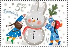 Bunny Snowman