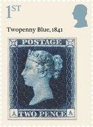 1841 2d Blue