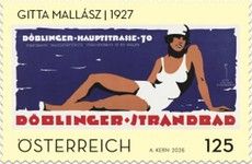 Poster Art - Gitta Mallász – Döbling Beach Bath, 1927