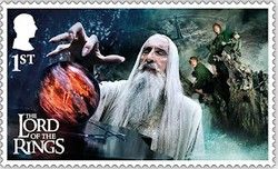 Saruman, Merry and Pippin