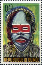 Niamou mask, Nzérékoré region