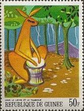 Leuk the hare beats the drum