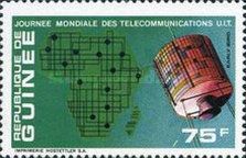 Map of Africa and Satellites