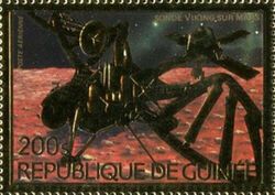 Viking probe on Mars