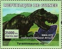 Tyrannosaurus rex and NWA079