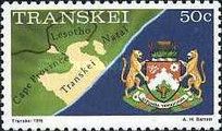Map, coat of arms